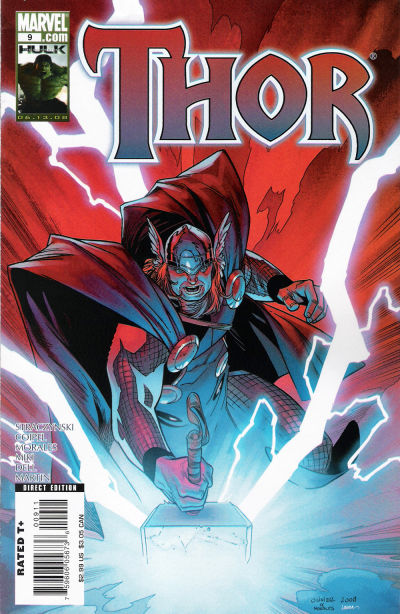 Cover for Thor (Marvel, 2007 series) #9