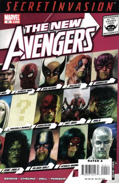 Cover for New Avengers (Marvel, 2005 series) #42