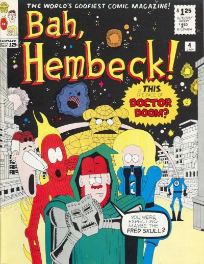 Cover for Bah, Hembeck! [Hembeck Series] (FantaCo Enterprises, 1980 series) #4