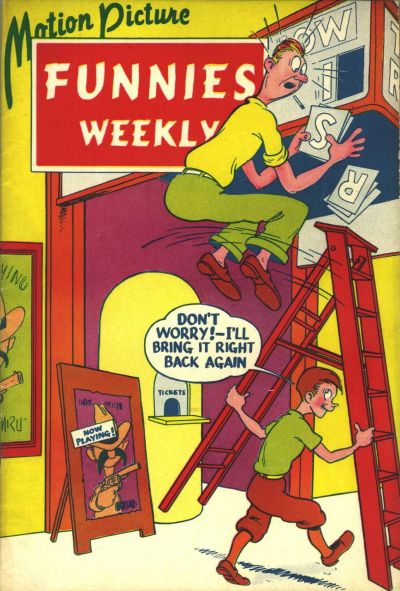 Cover for Motion Picture Funnies Weekly (First Funnies, Inc., 1939 series) #1
