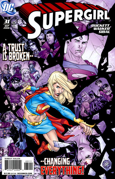 Cover for Supergirl (DC, 2005 series) #31 [Direct Sales]