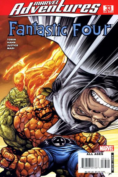 Cover for Marvel Adventures Fantastic Four (Marvel, 2005 series) #33