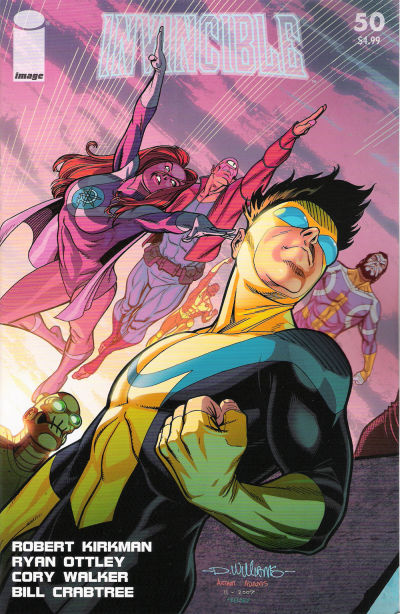 Cover for Invincible (Image, 2003 series) #50 [Variant Cover]