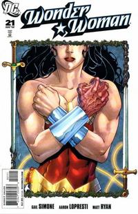 Cover for Wonder Woman (DC, 2006 series) #21 [Direct Sales]