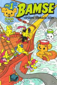 Cover Thumbnail for Bamse (Egmont, 1997 series) #1/2008