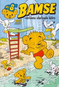 Cover for Bamse (Egmont, 1997 series) #8/2008