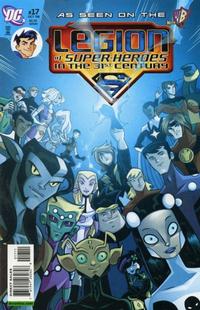 Cover for The Legion of Super-Heroes in the 31st Century (DC, 2007 series) #17 [Direct Sales]