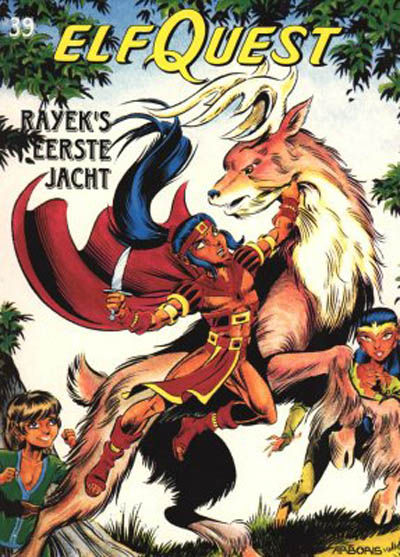 Cover for ElfQuest (Arboris, 1983 series) #39 - Rayek's eerste jacht