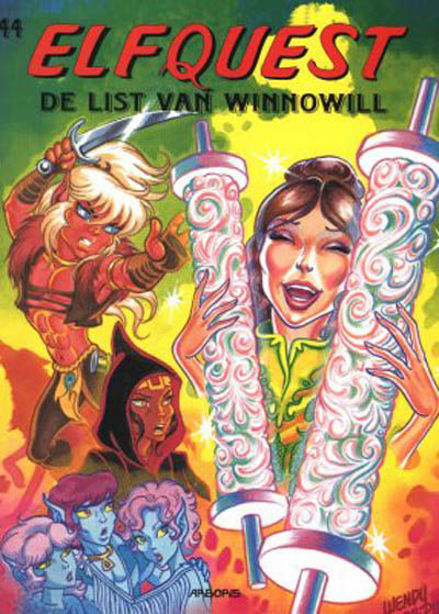 Cover for ElfQuest (Arboris, 1983 series) #44 - De list van Winnowill