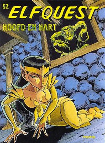 Cover for ElfQuest (Arboris, 1983 series) #52 - Hoofd en hart