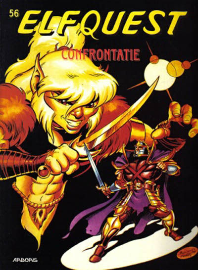 Cover for ElfQuest (Arboris, 1983 series) #56 - Confrontatie