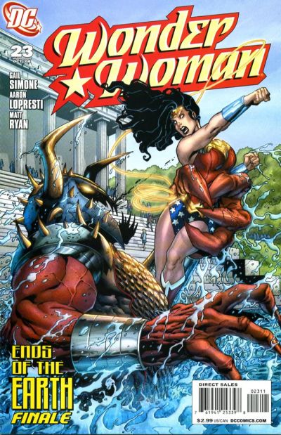 Cover for Wonder Woman (DC, 2006 series) #23 [Direct Sales]