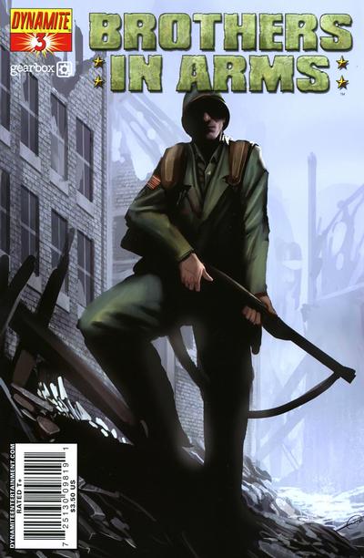 Cover for Brothers in Arms (Dynamite Entertainment, 2008 series) #3