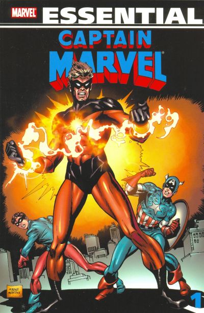 Cover for Essential Captain Marvel (Marvel, 2008 series) #1