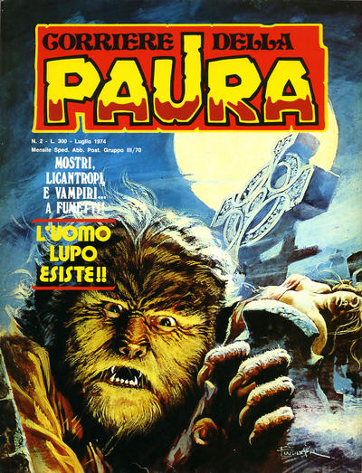 Cover for Corriere della Paura (Editoriale Corno, 1974 series) #2