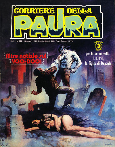 Cover for Corriere della Paura (Editoriale Corno, 1974 series) #8