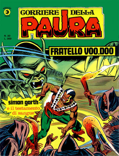 Cover for Corriere della Paura (Editoriale Corno, 1974 series) #20