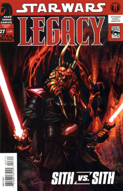 Cover for Star Wars: Legacy (Dark Horse, 2006 series) #27