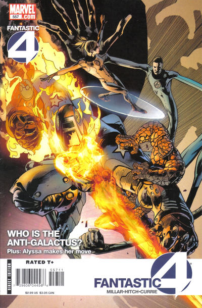 Cover for Fantastic Four (Marvel, 1998 series) #557 [Direct Edition]