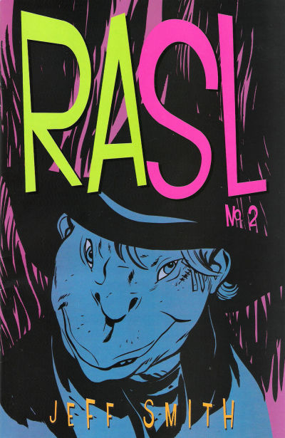 Cover for RASL (Cartoon Books, 2008 series) #2