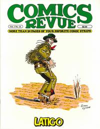 Cover for Comics Revue (Manuscript Press, 1985 series) #15