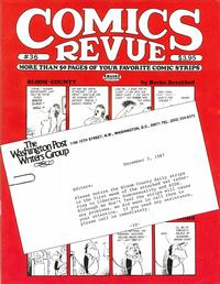 Cover for Comics Revue (Manuscript Press, 1985 series) #36