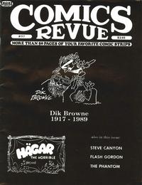 Cover for Comics Revue (Manuscript Press, 1985 series) #37