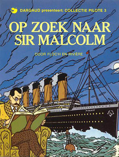 Cover for Collectie Pilote (Dargaud Benelux, 1983 series) #3 - Op zoek naar Sir Malcolm