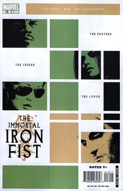 Cover for The Immortal Iron Fist (Marvel, 2007 series) #16