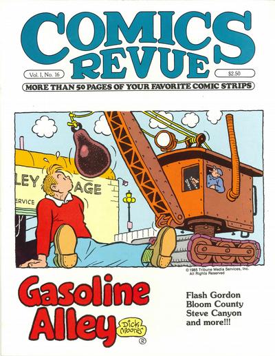 Cover for Comics Revue (Manuscript Press, 1985 series) #16