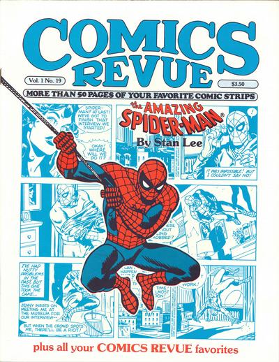 Cover for Comics Revue (Manuscript Press, 1985 series) #19