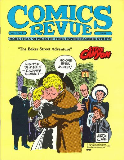Cover for Comics Revue (Manuscript Press, 1985 series) #21