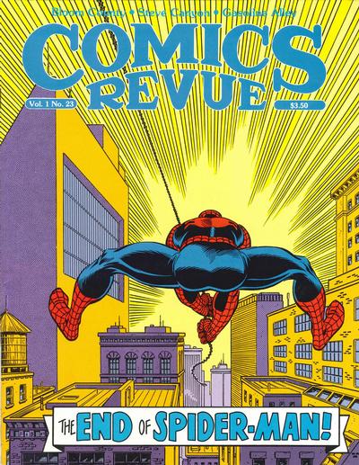 Cover for Comics Revue (Manuscript Press, 1985 series) #23
