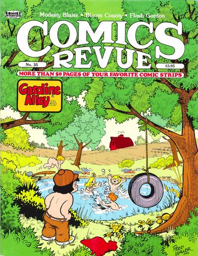 Cover for Comics Revue (Manuscript Press, 1985 series) #35