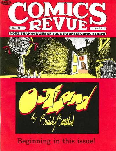 Cover for Comics Revue (Manuscript Press, 1985 series) #40