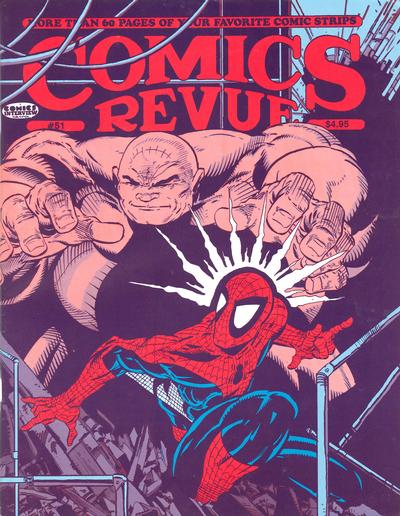 Cover for Comics Revue (Manuscript Press, 1985 series) #51