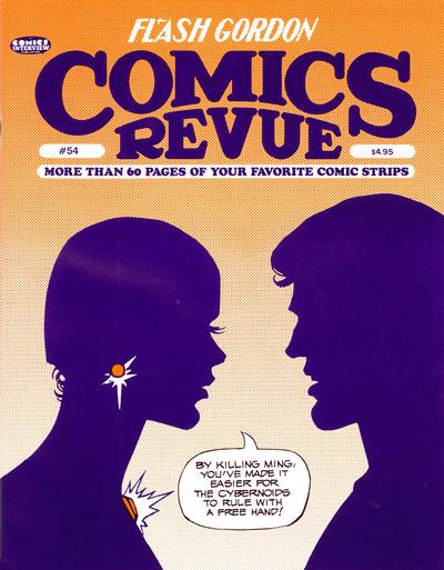 Cover for Comics Revue (Manuscript Press, 1985 series) #54