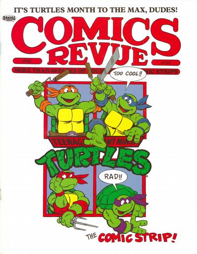 Cover for Comics Revue (Manuscript Press, 1985 series) #58
