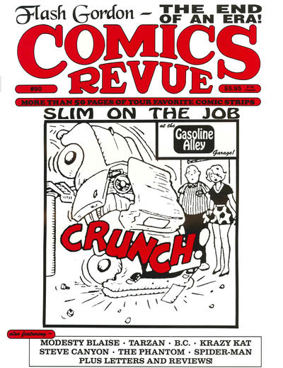 Cover for Comics Revue (Manuscript Press, 1985 series) #90