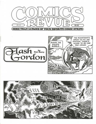 Cover for Comics Revue (Manuscript Press, 1985 series) #135