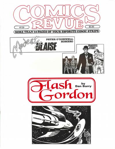 Cover for Comics Revue (Manuscript Press, 1985 series) #139