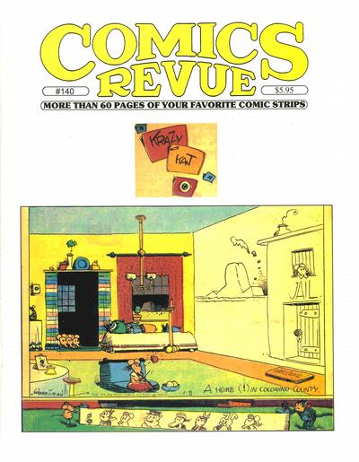 Cover for Comics Revue (Manuscript Press, 1985 series) #140