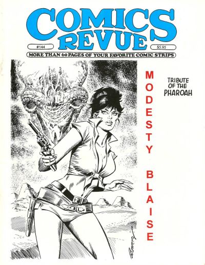 Cover for Comics Revue (Manuscript Press, 1985 series) #144