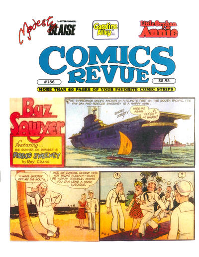 Cover for Comics Revue (Manuscript Press, 1985 series) #186