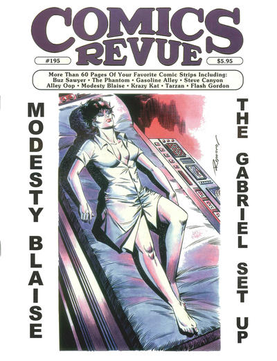 Cover for Comics Revue (Manuscript Press, 1985 series) #195