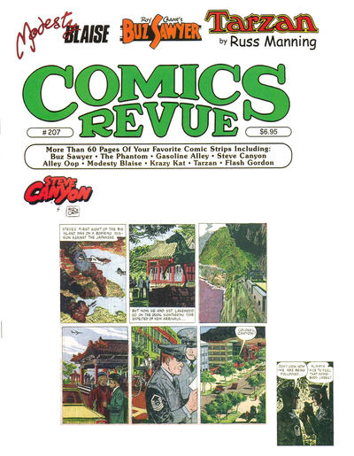 Cover for Comics Revue (Manuscript Press, 1985 series) #207
