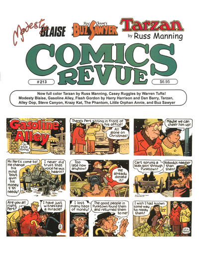 Cover for Comics Revue (Manuscript Press, 1985 series) #213