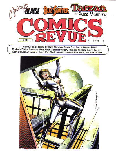 Cover for Comics Revue (Manuscript Press, 1985 series) #217