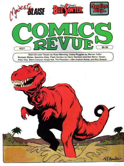 Cover for Comics Revue (Manuscript Press, 1985 series) #221
