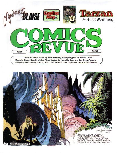 Cover for Comics Revue (Manuscript Press, 1985 series) #224